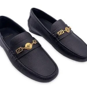Versace Collection | Shoes | Versace Medusa Black Leather  display picture 2